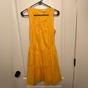 J. Crew Sunny Yellow Mini Dress
